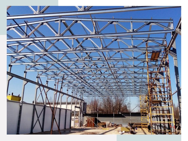 Строительство цехов в Александров от 643 руб. под ключ