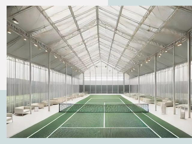 Строительство теннисных кортов в Александрове