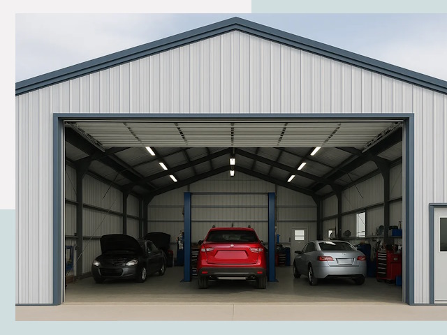 Ангары из сэндвич панелей от 643 руб. в Александров