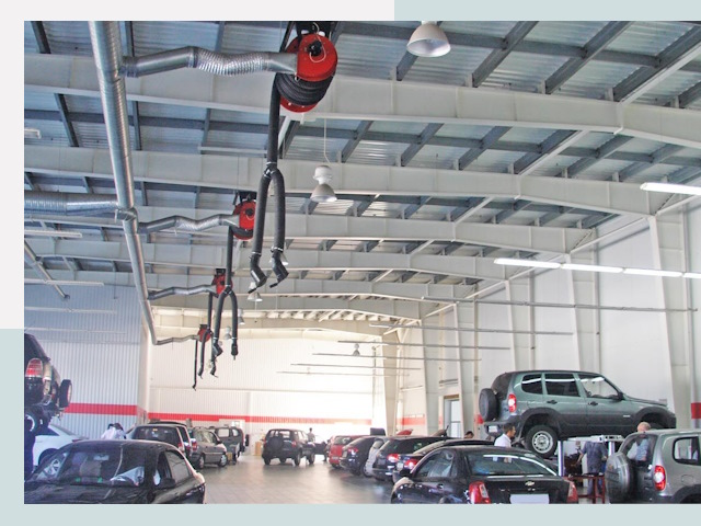 Строительство автосалонов из металлоконструкций от 643 руб.