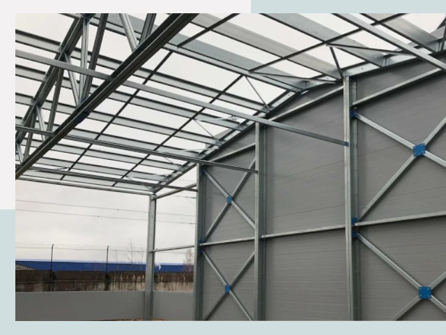 Каркасные ангары от СтальСтрой-Лкн по цене от 643 руб.