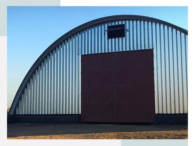 Бескаркасные ангары в Александрове