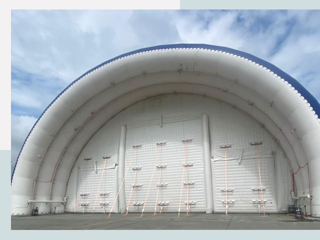 Пневмокаркасные ангары от СтальСтрой-Лкн по цене от 643 руб.