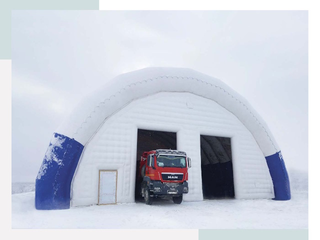 Мобильные ангары в Александрове