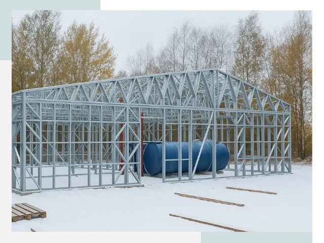 Металлические ангары в Александрове