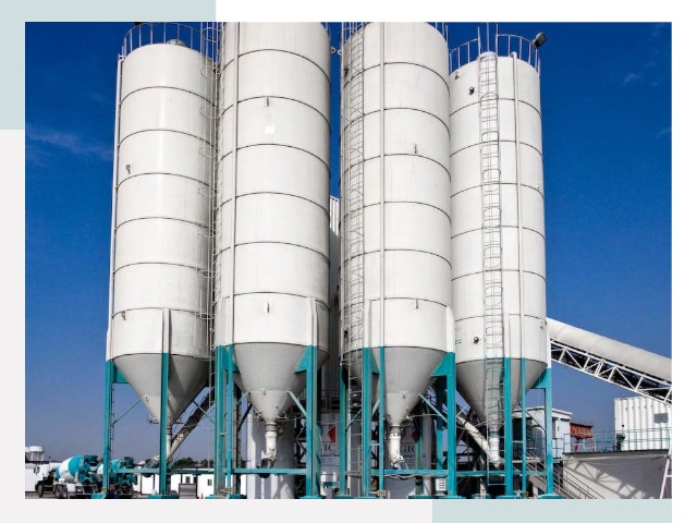 Строительство цементных силосов в Александрове