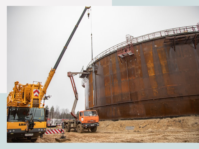 Монтаж резервуаров в Александрове от 643 руб. за м³