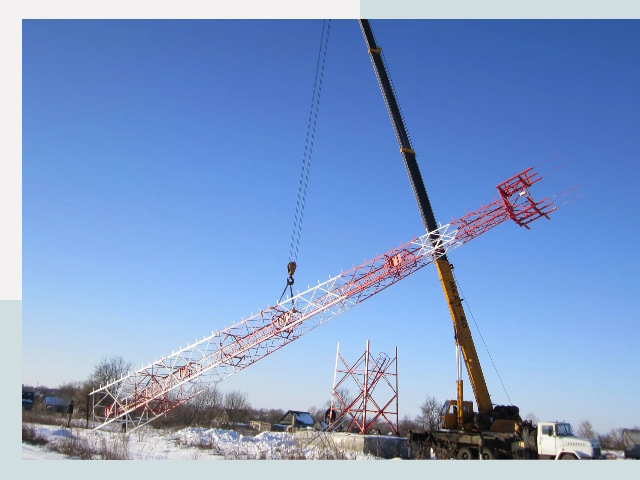 Строительство башен связи в Александрове от 643 руб.