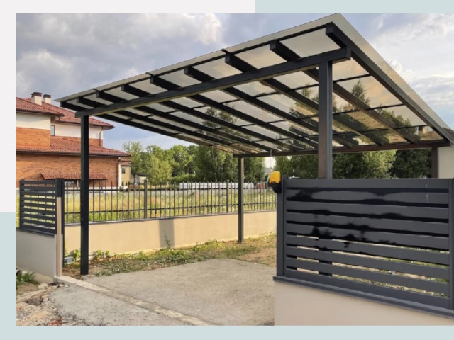 Металлические навесы в Александров от 643 руб. за м²