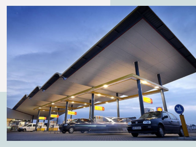 Навесы для АЗС в Александров от 643 руб. - Защита и комфорт