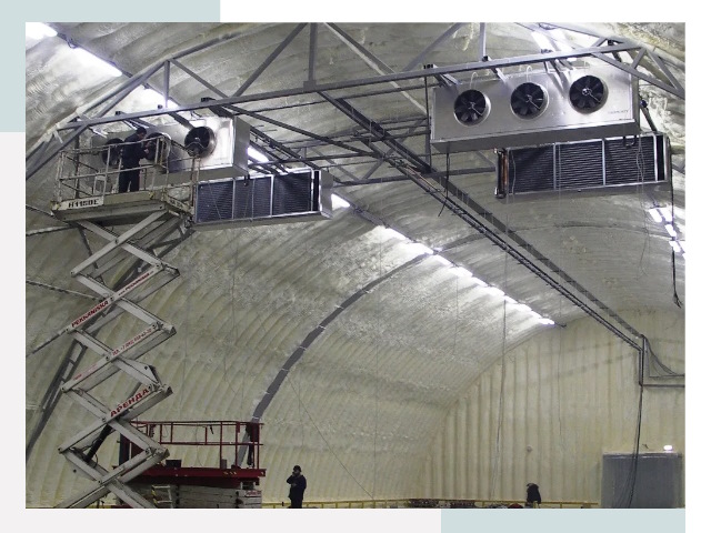 Оснащение ангаров в Александрове