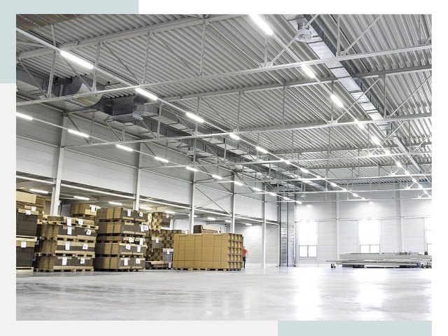 Освещение ангаров в Александрове