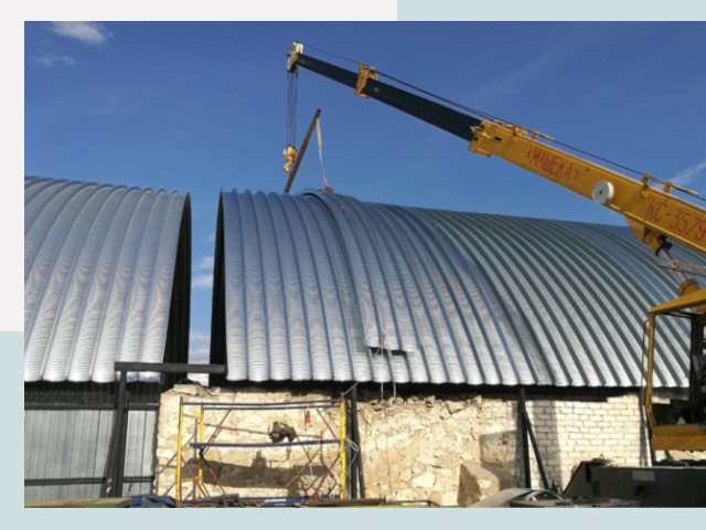 Реконструкция ангаров в Александрове от 643 руб.