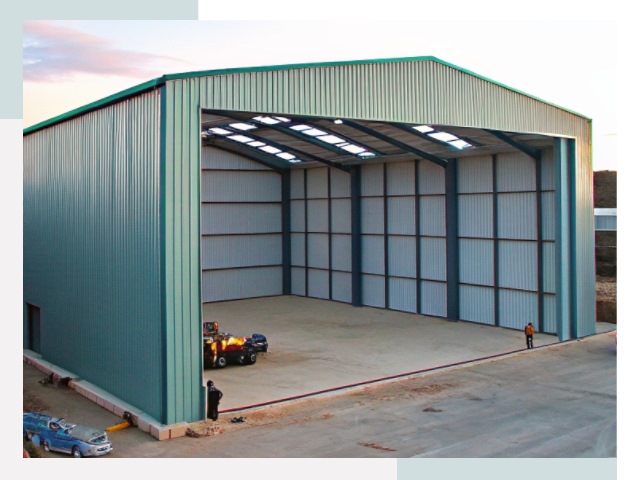 Строительство ангаров в Александрове